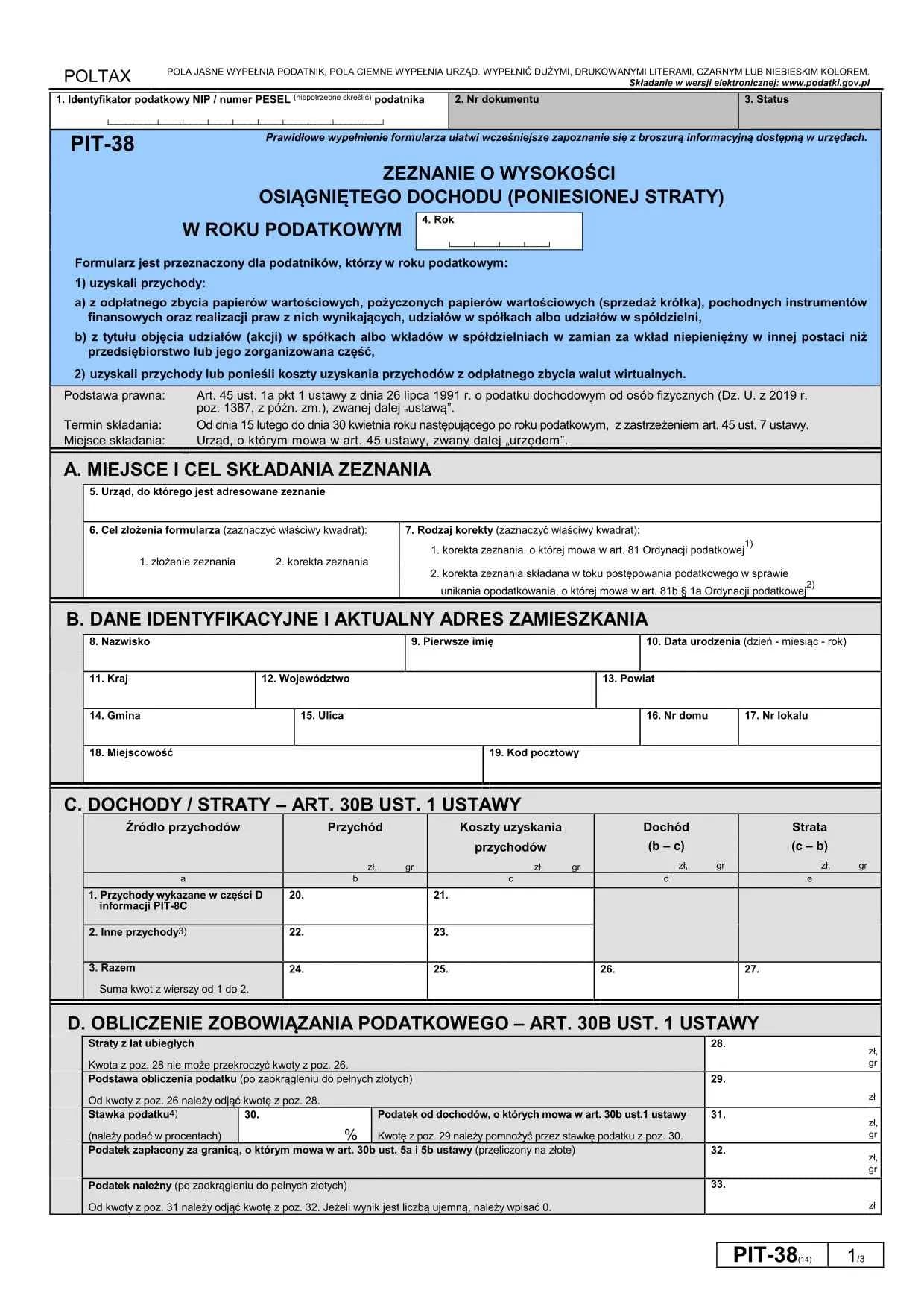 Jak wypełnić PIT-38 dla kryptowalut i uniknąć błędów w rozliczeniu